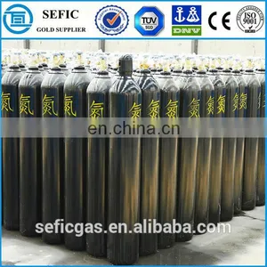 Different Sizes And Colors Chlorine Cylinder Low Price Nitrogen Gas Cylinder Valves Equipped Nitrogen Cylinder thumbnail-2