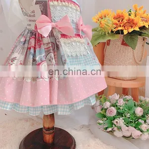 Baby Girl Dress Cute Princess Dresses Children Summer Spanish Clothing Newborn Cotton Gowns Dress thumbnail-6