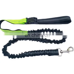 Heavy Duty Dog Leashes Running Training Leash for Pets Bungee Dog Leash With Waist Pack thumbnail-1