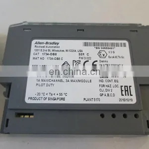 Electronic Equipment PLC Rockwell Allen Bradley 1734-OB8 Ser C I/O Digital Output Module PLC Controller thumbnail-6