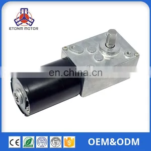 ET - WGM58BL Motor for BBQ 80kg 12V 24V DC Worm Gear Motor thumbnail-2
