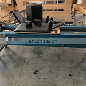 Hot Selling Pilates Reformer Machine in Aluminium With Tower Home Folding Reformer Pilates Equipment With Half Trapeze SNP03 thumbnail-7