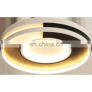 Black and White Simple LED Ceiling Lighting thumbnail-2