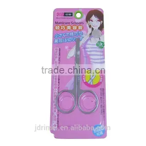 Curved Scissors Blunt Perfect With Eyebrow Razor Manicure Scissors thumbnail-6
