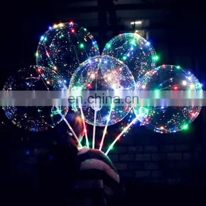 2019 Hot Sale New Products Clear Bobo Ball Colorful Air Light String thumbnail-3
