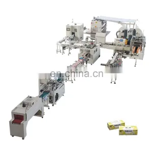 Full Automatic Facial Tissue Carton Box Packing Production Line thumbnail-1
