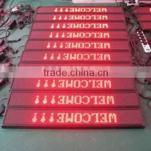 Red P16 Moving LED Display Sign thumbnail-1