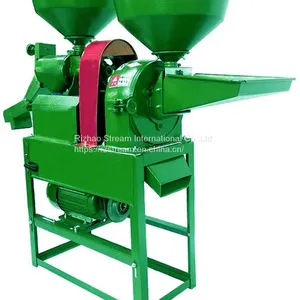 Home Use Mini Combine Single Phase Electric/5hp Diesel Flour Mill Rice Mill Grinding Equipment Turmeric Powder Grinder thumbnail-3