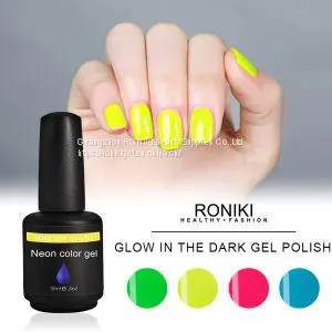 RONIKI Glow In The Dark Gel Polish Glow In The Dark Gel Nail Art Gel thumbnail-1