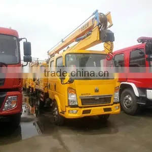Howo 14m Aerial Manlift Platform Truck thumbnail-4