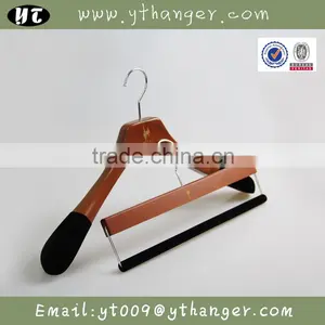 HA6950 High End Top and Bottom Hanger Wooden Clothes Hanger Supplier's Choice thumbnail-3