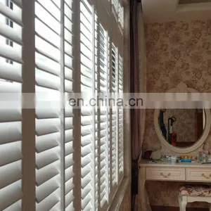 Wood Frame Balcony Concrete Glass Louvered Windows thumbnail-2