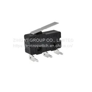 Bent Terminal Mini Omron Push Button Micro Switch thumbnail-1