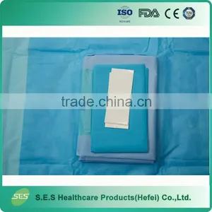 Disposable EO Sterile Medical Knee Arthroscopy Drape Pack thumbnail-2