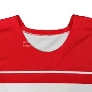Sublimation Custom Hockey Jersey Oversize Lightweight Customized Hockey Jersey Ice Hockey Practice Jerseys Wholesale Customized College Ice Hockey Jersey thumbnail-3