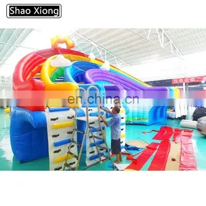 Used Outdoor Indoor Big Slide Inflatable Slip n Slides For Water Parks Sale Adults Kids Pool thumbnail-3