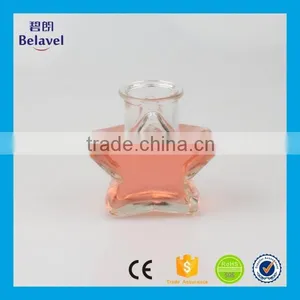 Xuzhou Factory Supply Five Star Shaped Cheap Clear Glass Bottle thumbnail-2