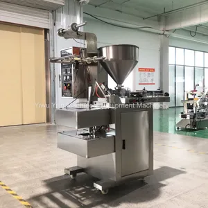 Automatic Shampoo Lotion Sachet Liquid Filling Hot Sealing Packing Machine Sachet Filling Machine thumbnail-1