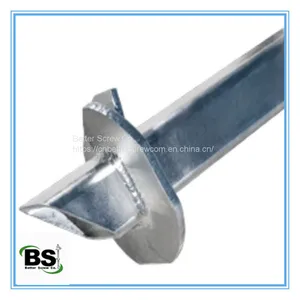 Square Bar Shaft Helical Piles Conforms to ASTM A36 Hot Rolled Plate thumbnail-2