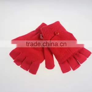 Wholesale Daily Life Usage Warm Soft Fingerless Hand Gloves thumbnail-3