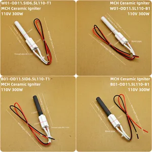 220V300W MCH Ceramic Igniter Ceramic Ignition Stick MCH Ceramic Heater MCH Ceramic Heating Tube Can OEM or ODM thumbnail-5