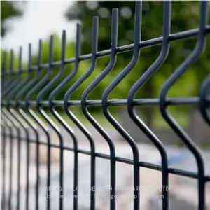 2025 Curvy Welded Wire Fence Supplier PE Coated and PVC Coated Welded Wire Fencing Curvy Welded Wire Mesh Fence thumbnail-1