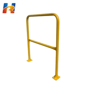 Guard Rails Portable Steel Safety Railings Roof Fall Protection Security Barriers Pedestrian Temporary Protective Handrails thumbnail-1