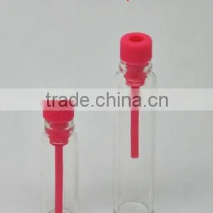Wholesale 1ml 2ml Perfume Glass Vial With Plastic Plug thumbnail-1
