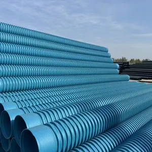 Hexagonal Corrugated Pipe Reinforced Drainage Power Protection Pipe Hexagonal Composite Structure Wall Pipe thumbnail-2