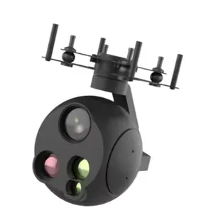 T100 25mm View Target Positioning Pod Uav Camera Infrared Three Axis Three Light Drone Gimbal Camera thumbnail-2