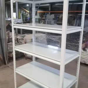 Light-Duty 5-Tier Boltless Rivet Metal Shelving Rack Steel Garage Storage Rack for Home Use or Warehouse thumbnail-4