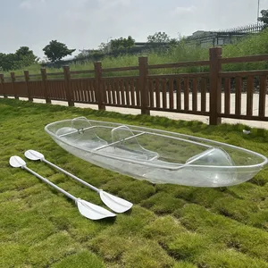 HDPE Quality Transparent Kayak With Different Capacity for Tourism, Water Leisure Kayak Single, Double and Single Use thumbnail-3