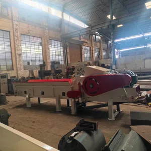 CE 200-300mm Diameter 3-8 Tons Per Hour Whole Tree Crusher Wood Drum Chipper Machine thumbnail-4