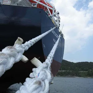 8/12 Strand 11meter Length PP Polyester Nylon Mooring Tails With 2 Splice Eyes thumbnail-3