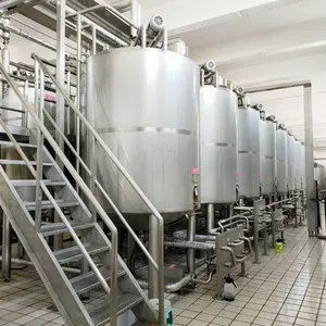 Shanghai Factory Cheap Small Scale UHT Milk Homogenizer Sterilization Sterilizer Aseptic Filling Machine Processing Line Plant thumbnail-6