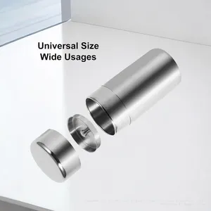 Stainless Steel Tea Canister, 304 Stainless Steel Coffee Airtight Canister, Portable Outdoor Airtight Container thumbnail-2