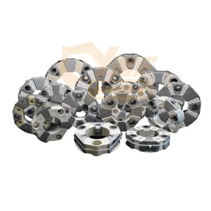 YNF Excavator Hydraulic Pump Coupling 16H 25H 30H 35H 40H 45H 50H 90H 110H 140H 160H 240H Flexible Rubber Coupling Assy thumbnail-1