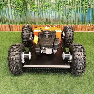 Industrial Petrol Rotary Blade Lawn Mower-4-Stroke 224CC Engine Self Propelled High Torque Steel Chassis Height Adjustable thumbnail-4