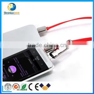 High Speed and Quality 2 in 1 Usb Data Cable for Iphone and Smartphone thumbnail-2