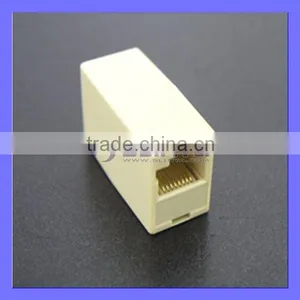 8P8C RJ45 Coupler RJ45 Cable Splitter RJ45 Adapter thumbnail-1