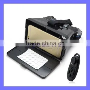 2 In 1 Google Virtual Reality 3D Glasses + Blutooth Controller For Smartphone Game Movie thumbnail-1