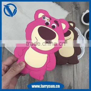 2016 New Animal Silicone Phone Case for Iphone 6 Cute Carton Silicone Case thumbnail-4