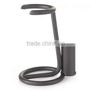 Shave Stand for Shaving Brush and Razor - Black thumbnail-1