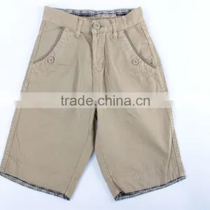 Men Cheap 100%cotton Stocklot Apparel Washed Shorts thumbnail-1