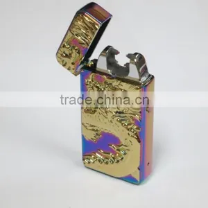 New Windproof Cigarette Cigar Lighter Personality Electronics Usb Novelty Smoking Lighter Flameless Lighters for Man Women Gift Supplier's Choice thumbnail-1