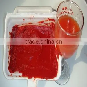 Tomato Paste With Tin Packing/tomato Paste With Drum Packing/tomato Paste With Wooden Bin Packing thumbnail-1