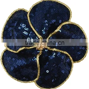 Elegant Sequin Flower Hair Clip/Barrettes thumbnail-1
