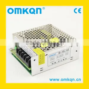 S-15-12 CE Approved 12vdc Single Output Switching Power Supply 110v to 12v dc Converter thumbnail-1