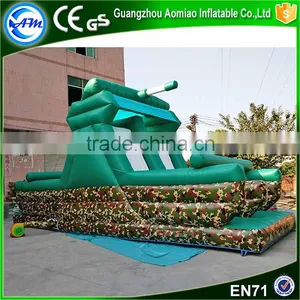 Popular Inflatable Adult Obstacle Course Slide Inflatable Camo for Outdoor thumbnail-3