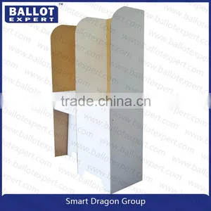 SE-TDC004 Paper Double Booth Stand , Cardboard Election Table thumbnail-2